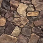 Stone Veneer - Country Rubble Cognac ​- 8LF Small Box