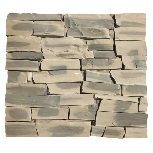 Thin Stone Veneer Lompoc Gray Blend Ashlar Strip Thin Veneer