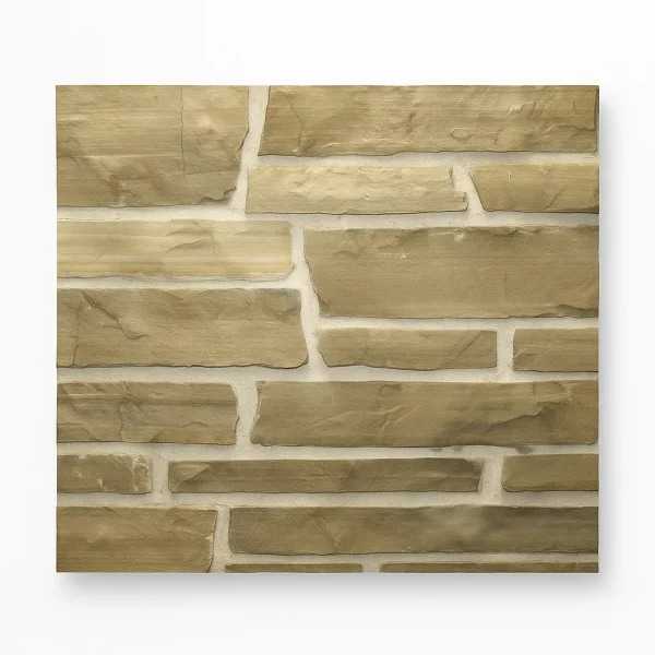 Thin Stone Veneer Lompoc Mountain Ledge Cream Thin Veneer