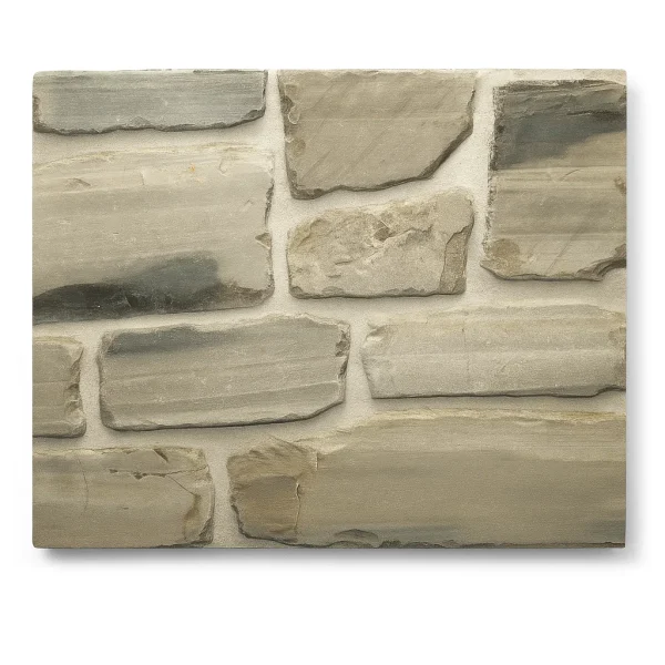 Thin Stone Veneer Lompoc Tumbled Cut Cream Thin Veneer