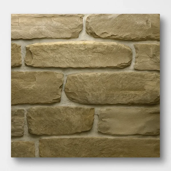 Thin Stone Veneer Lompoc Tumbled Mountain Ledge Cream Thin Veneer