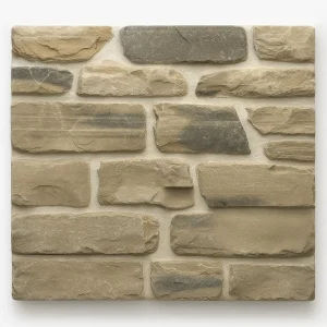 Thin Stone Veneer Lompoc Tumbled Mountain Ledge Gray Blend Thin Veneer