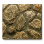 Thin Stone Veneer Mosaic Birch Canyon Round Thin Veneer