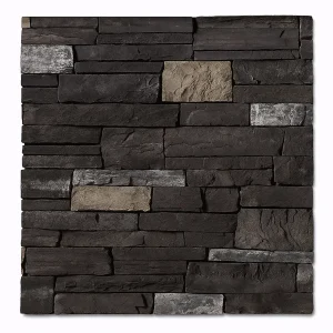 cultured stone black rundle country ledgestone​ - 8LF Handipak