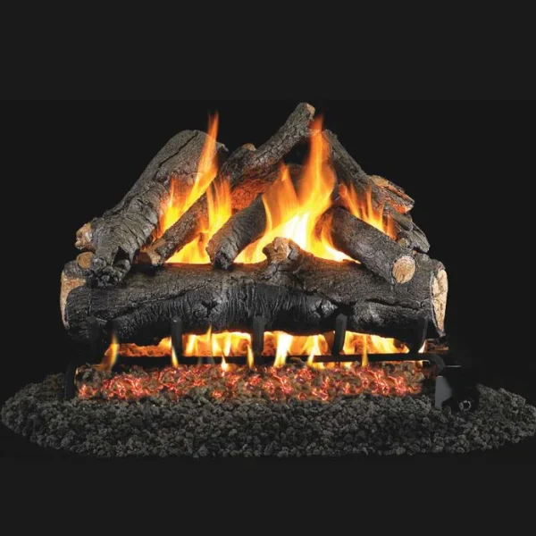 real fyre american oak gas log sets​ - 24 inch set
