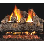 real fyre golden oak designer plus​ - 20 inch set