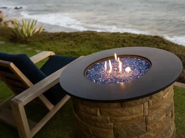 How Reflective Fire Pit Glass Transforms Outdoor Spaces