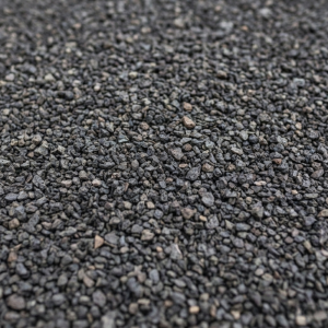 Black Lava 3/8" Landscape Rock.
