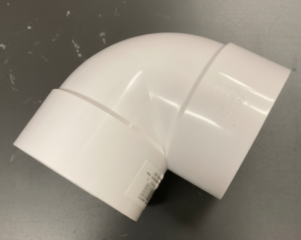 3 PVC 90 Degree Elbow SDR